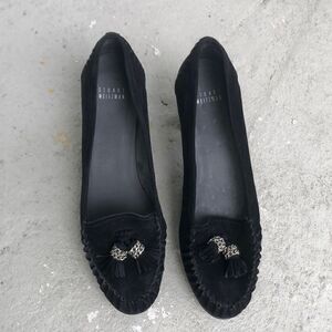 Stuart  Weitzman platform moccasins